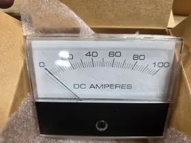 Ck-930-50mv-100adc Hoyt Dc Ammeter 100a Bass 140-3533-100 Nos