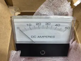 Ck-930-50mv-50adc Hoyt Dc Ammeter 50a Bass 140-3533-050 Nos