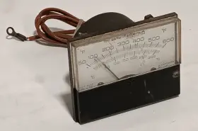 D-1065019h83 Hoyt Slautterback Temperature Panel Meter 50deg - 600deg F