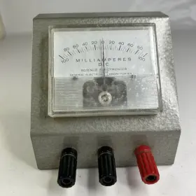 D-6106p-1 Hoyt Vtg General Electronic Laboratories Inc. #d-6106p-1 D.c. Milla Panel Meter #3