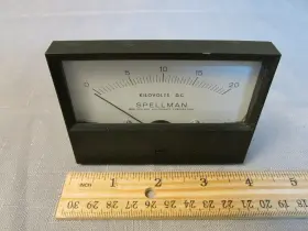 D-791719t2 Hoyt Spellman Panel Meter 0-20kv Dc 4inch X 2 3/4inch