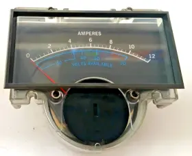 1120-1388 Hp Voltage Analog Panel Meter Scale 20-50v Amperes Available 0-12a 1120-1388 Hp Voltage Analog Panel Meter Scale 20-50v Amperes Available 0-12a