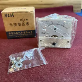 85l1 Hua Dc1a 1 Dc 1a Analog Panel Amp Current Meter Ammeter Gauge 0-1a