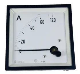 Ime Rq96e 0-120a Analog Ammeter Amp Meter Panel Mount 60/5a 90mmx90mm