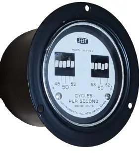 100-130v J-b-t 30-fhxx Oem Jbt Instruments Model Reed Type Frequency Meter 100-130v J-b-t 30-fhxx Oem Jbt Instruments Model Reed Type Frequency Meter