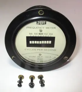 34-f-ser.a Jbt One Model 34-f 56-64 Hz Frequency Meter Tested Working Used