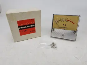 99-50932 Lafayette Vintage Vu Meter Level Indicator Panel Mount #3