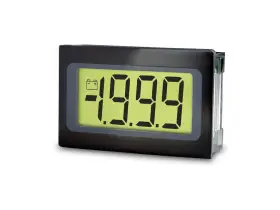Sp-200 Lascar Sp 200 Splash-proof Ultra Low Profile Lcd Voltmeter 12 Pin Version