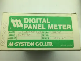 44av6-s5012-f M System Digital Panel Meter 120vac 0-5vdc #2