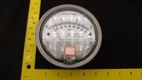 12-195516-01 Magnehelic Differential Pressure Meter 0-3ftft Water 1-120 Ppm T22017 12-195516-01 Magnehelic Differential Pressure Meter 0-3ftft Water 1-120 Ppm T22017