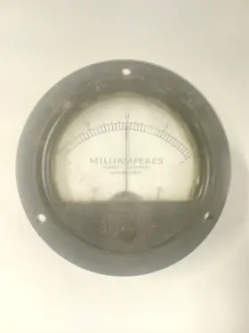 Mr35w103spec Marion Vintage Electrical 0-1 Milliamperes D.c. Range Panel Meter Mr35w103spec Marion Vintage Electrical 0-1 Milliamperes D.c. Range Panel Meter
