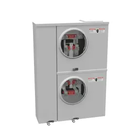 U2852-x Milbank Ringless Multi-position Meter Socket 240 Vac 125 A 1 Ph Nema3r U2852-x Milbank Ringless Multi-position Meter Socket 240 Vac 125 A 1 Ph Nema3r