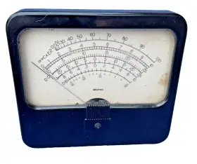 62002-1 Millivac Vintage Dc Galvanometer Military Grade Panel Meter Nsn Rare