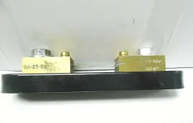M-1605 Miscorp Instrument Shunt Meter 25 Amps/ 50 Millivolts New Old Stock