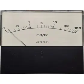 0-50uadc Modutec Weschler 5s Panel Meter 0-100 0-50 Dcua Mr/hr Victoreen Nib And Hardware
