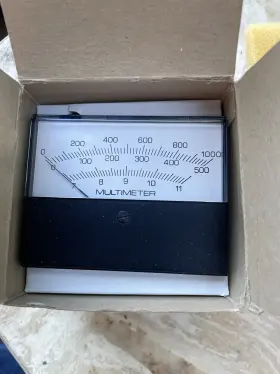 632-1000-000 Modutec 940153-001d Tri-scale Panel Multimeter 3.5 Inch Brand New Never Used