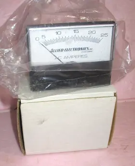 Modutec Al/c2s-aac-025-u Ac Ammeter 0-25 Amps 800v Panel Meter Al/c2s-aac-25-u New