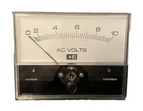 Bei310-0024 Modutec Filament Ac 0-10 Volts Panel Meter-modutec-broadcast Electronics Fm Transmitters