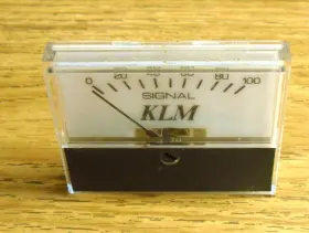 Brj-9200502 Modutec Klm Signal Panel Meter - To 100