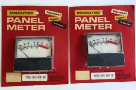 Dmsq-avu-000-aw Modutec Lot Of 2 Vu Panel Meters Nos Made In Usa Dmsq Avu 000 Aw New Old Dmsq-avu-000-aw Modutec Lot Of 2 Vu Panel Meters Nos Made In Usa Dmsq Avu 000 Aw New Old