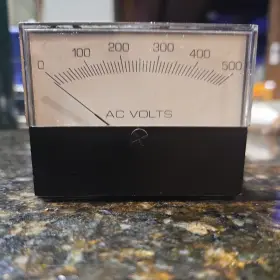 Ntc-td3 Modutec Panel Meter - 500 A.c. Volts Gauge