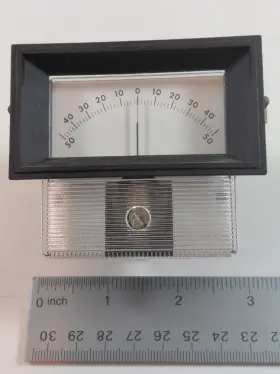 72d82631k01 Motorola Panel Meter 50-0-50 Uadc Analog Dc Microammeter
