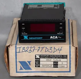 237-7-t-d3-d4 Newport New Electronics Aca Ac Current Process Panel Meter