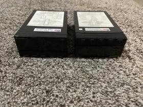 Infp-0000-dc2 Newport Infp-0001-dc2 Lot Of 2 Panel Process Meter Controller