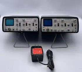 Ms-15 Nls Lot Of 2 Non-linear Systems Mini Oscilloscope Turn On But Untested