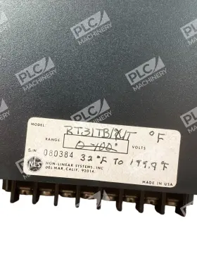 Rt31tb Non-linear Systems Rt31tb/f/t Temperature Meter Or Controller