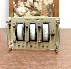 16-852326 North American Aviation Inc. Vintage Hi-low Meter Module Assembly Spec Stu 41.12