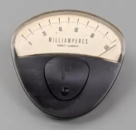 Parker 0-100ma Vintage Milliamperes Meter Used Us Stock