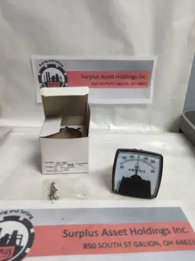 St70dc100mvu300adc Pc.s Pressure Gauge -300-0- 300 Dc Amperes Nos