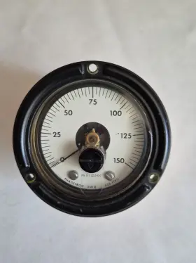 Phaostron 623-17911 Vintage Dc Milliammeter 0-150 Round Panel Mount 2 Inch Dial Used