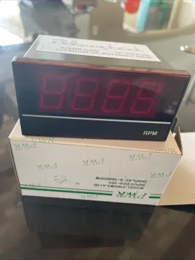 Pwrm2-a13b Pwr Rpm Display Panel Meter Dc0 10v / Disp 1800rpm