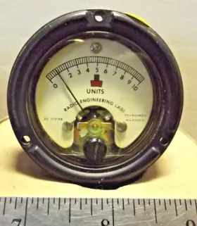 20-013158 Radio Engineering Labs 20-13158 Vintage Units Meter