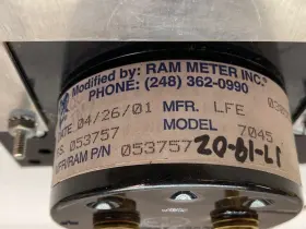 7045 Ram Meter Model 0-500 #2
