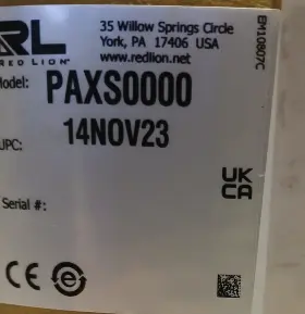 Paxs0000 Red Lion Controls Panel Meter Brand New
