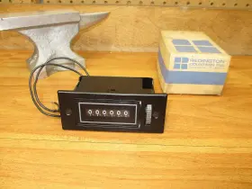 P7-1006 Redington Used Panel Meter Counter 115vdc