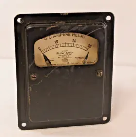 353527westinghouse Roller-smith / Westinghouse 353527 D.c. Amp Ampere Relay Panel Meter No Ks-5561