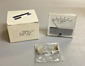 Shurite 7503z-150 New 7503z Model 750 0-150 Aca Analog Panel Meter Free Shipping