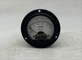 01550 Simpson 125 Dc Ammeter Panel Meter 0-50 Amperes 2-1/2 Inch Used