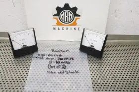 7107k18 Simpson 09740 Volt Meter 0-10 Dc Volts New Old Stock Lot Of 2
