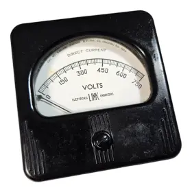 0-750v Simpson 11517 Vintage Dc Voltage Panel Meter #2