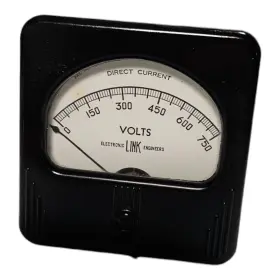 0-750v Simpson 11517 Vintage Dc Voltage Panel Meter