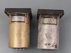 16606 Simpson 2 Dc Microamperes Panel Meters Vtg As-is Untested #2