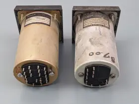 16606 Simpson 2 Dc Microamperes Panel Meters Vtg As-is Untested #3