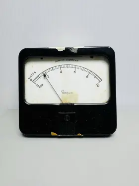 198641 Simpson Dc Milliammeter 10 Ma Analog Panel Meter Navy Surplus Usa Made