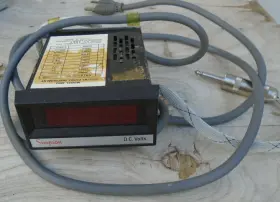24862 Simpson 2842 Digital Panel Instrument Dc Volts With Jack 20v #2
