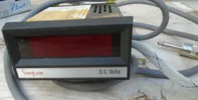 24862 Simpson 2842 Digital Panel Instrument Dc Volts With Jack 20v #3